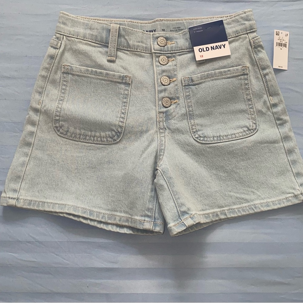 Old Navy Light Blue Kids Shorts
